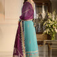 Asim Jofa Zari Sitara Embroidered Chanderi Cotton Unstitched 3 Piece Dress - AJZS 17