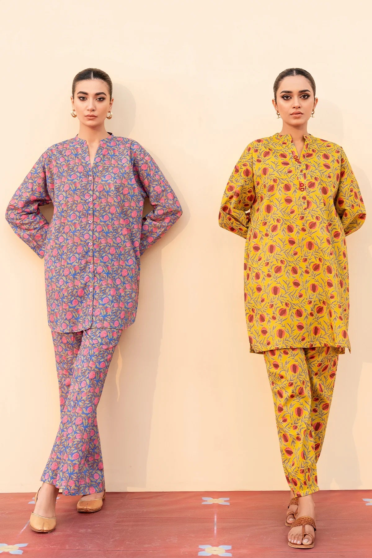 Sahar Digital Printed Lawn 2 piece Shirt & Trouser - SSL-V3-17