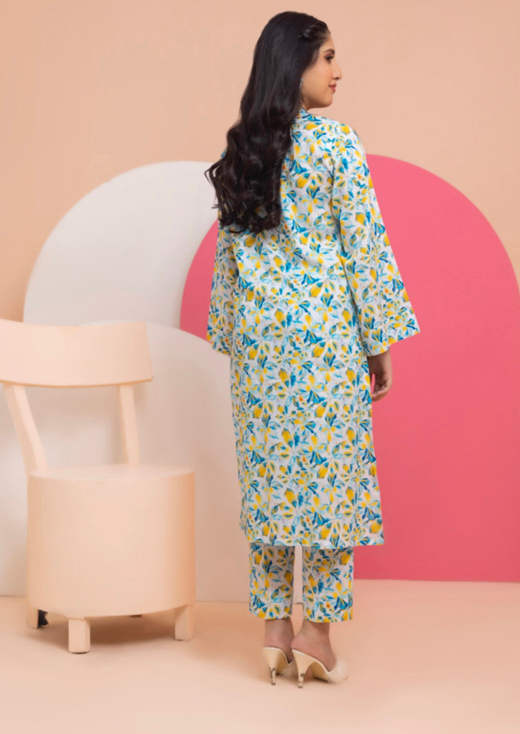Identic Separates By Regalia Textiles Printed Linen Suits Unstitched 2 Piece RTPL-D-18 - Winter Collection