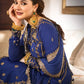 Asim Jofa Zari Sitara Embroidered Raw Silk Unstitched 3 Piece Dress - AJZS 18