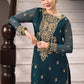 Asim Jofa Zari Sitara Embroidered Georgette Chiffon Unstitched 1 Piece Shirt - AJZS 19