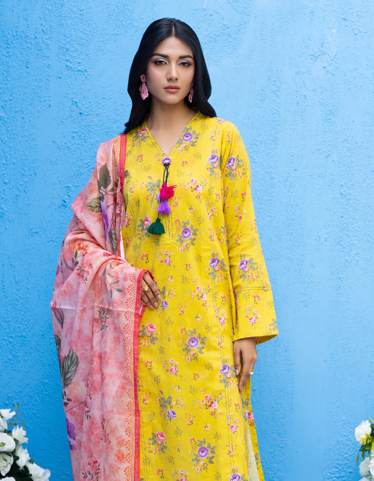Salina by Regalia Textile Printed Lawn 3 Piece Unstitched Dress - RSPL-01 Summer Collection