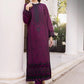 Asim Jofa Zari Sitara Embroidered Chanderi Cotton Unstitched 1 Piece Shirt - AJZS 01