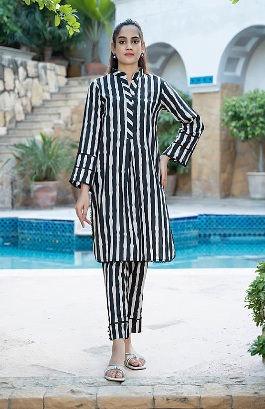 Identic Separates By Regalia Textiles Printed Linen Suits Unstitched 2 Piece RTPL-D-01 - Winter Collection