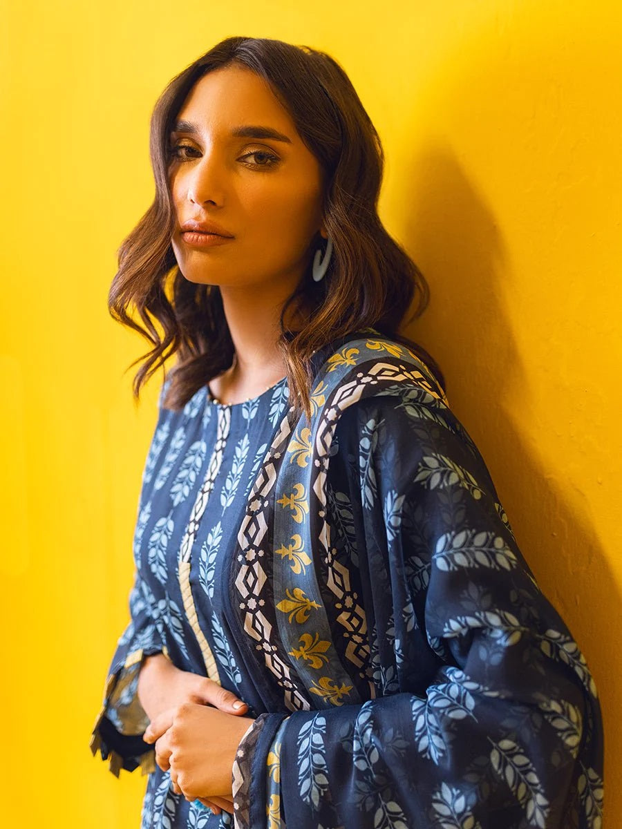 Adorna by Salitex Printed Lawn 2 Piece Suits Unstitched  STA-UNS23CB001UT