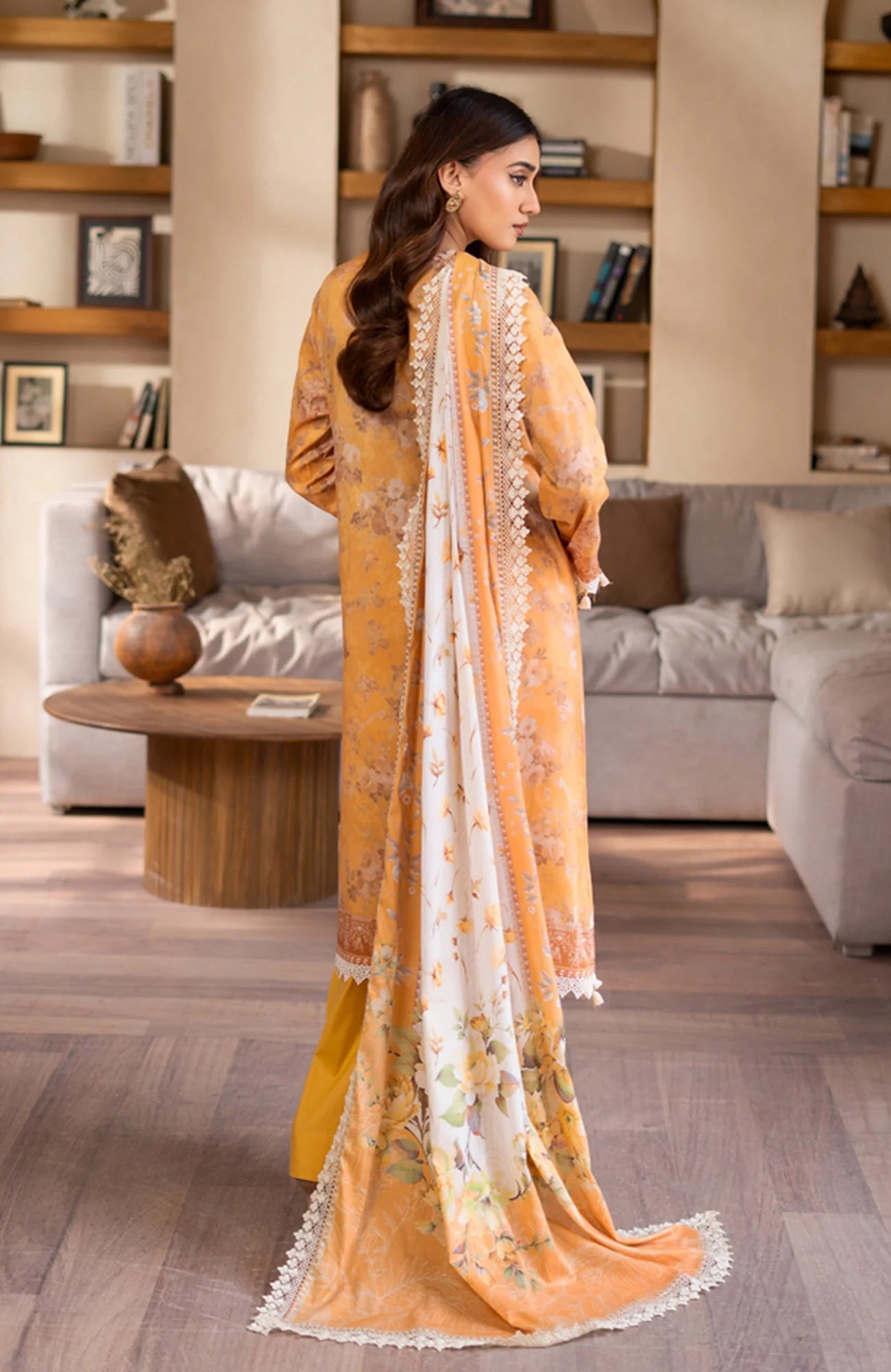 Mausummery Digital Printed Lawn Unstitched 3 Piece Suit – MUS25V1PL01