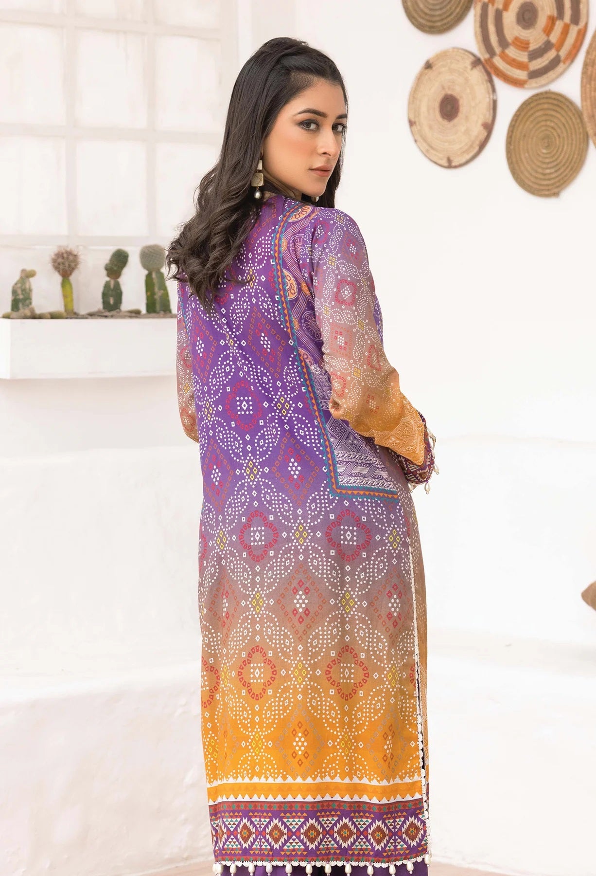 Adan Libas Chunri Embroidered Lawn 2 Piece Unstitched - ALC-10