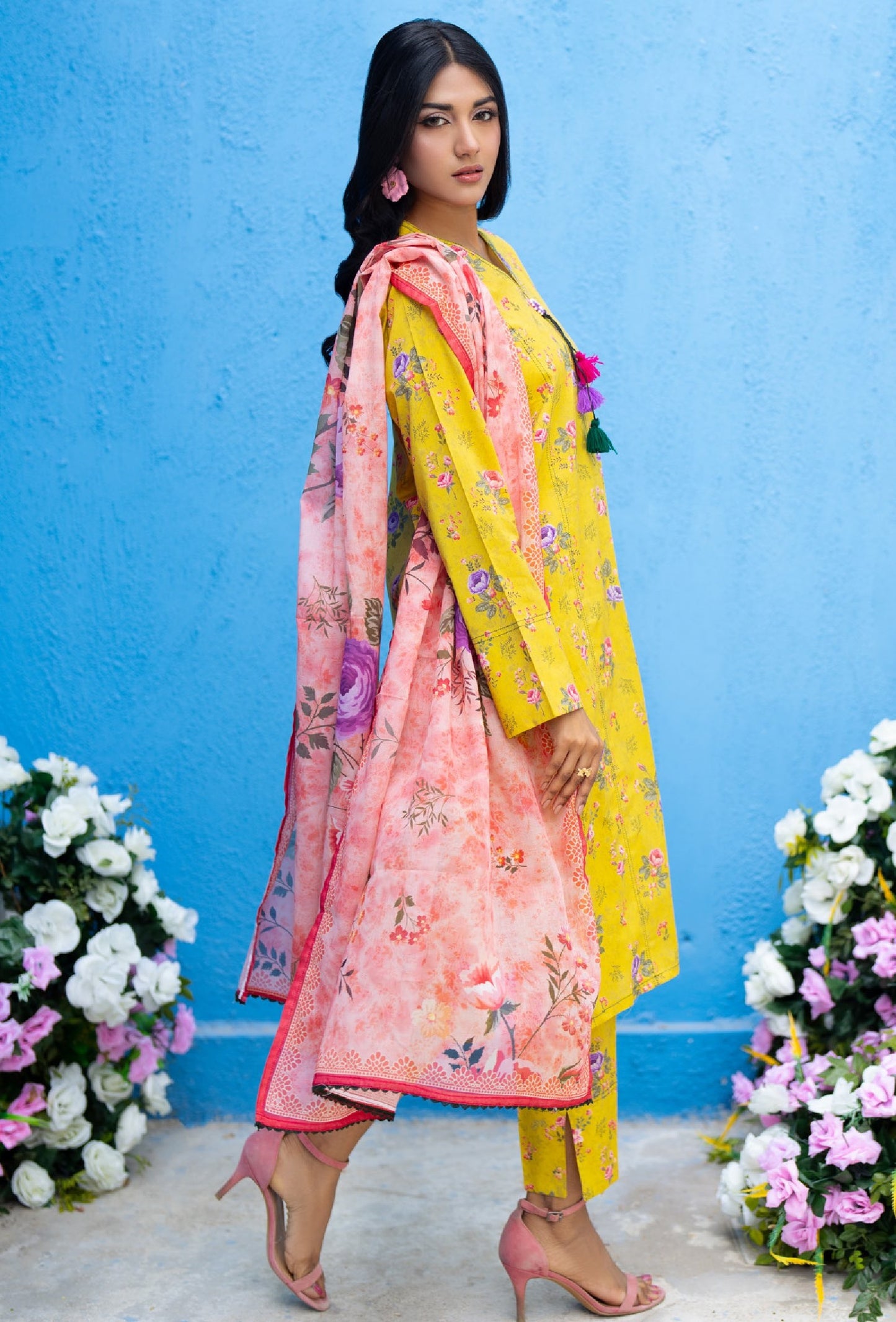 Salina by Regalia Textile Printed Lawn 3 Piece Unstitched Dress - RSPL-01 Summer Collection