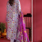 Evelyn by Gulljee Embroidered Lawn 3 piece Unstitched Dress - EVL3P2501