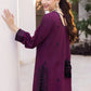 Asim Jofa Zari Sitara Embroidered Chanderi Cotton Unstitched 1 Piece Shirt - AJZS 01