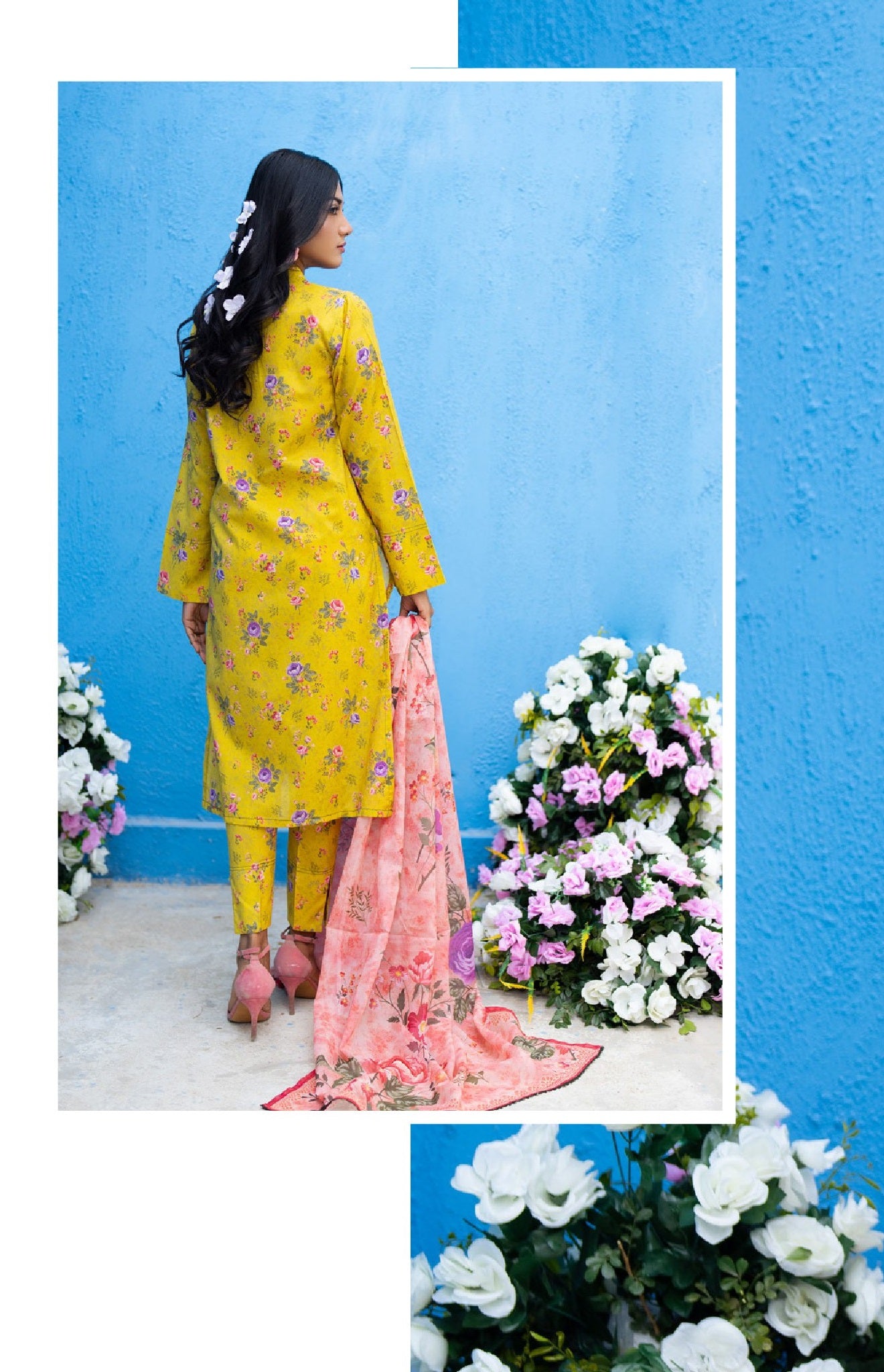 Salina by Regalia Textile Printed Lawn 3 Piece Unstitched Dress - RSPL-01 Summer Collection