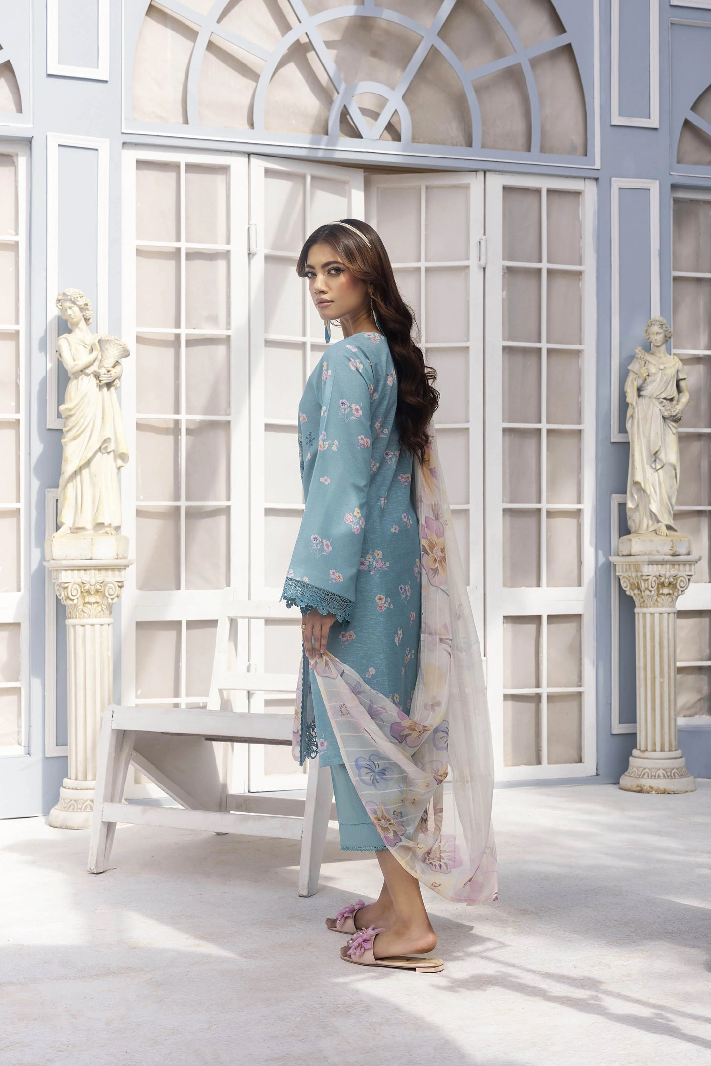 Rosolia by Panache Embroidered Lawn 3 Piece Unstitched Dress - D01