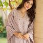 Ishq Aatish by Emaan Adeel Embroidered Chiffon Suits Unstitched 3 Piece EA23IA-01 Gulbano - Luxury Collection