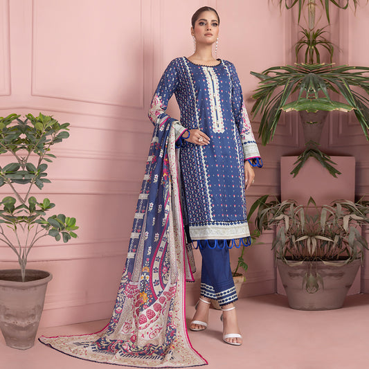 Salina By Regalia Textiles Printed Lawn Suits Unstitched 3 Piece SPL1123-02