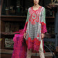 Zunn by Zunuj Embroidered Cotton Net Dress Unstitched 3 Piece - D02