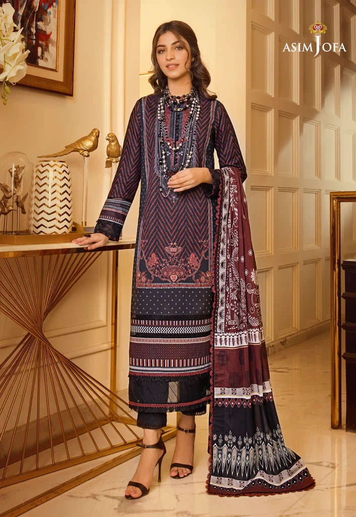 Rania by Asim Jofa Printed Lawn Suits Unstitched 3 Piece AJRP-20