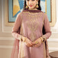 Asim Jofa Zari Sitara Embroidered Chanderi Cotton Unstitched 2 Piece Dress - AJZS 20