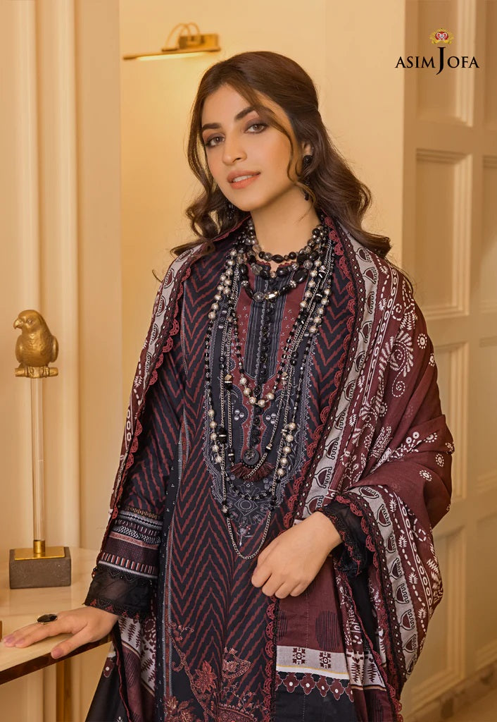 Rania by Asim Jofa Printed Lawn Suits Unstitched 3 Piece AJRP-20