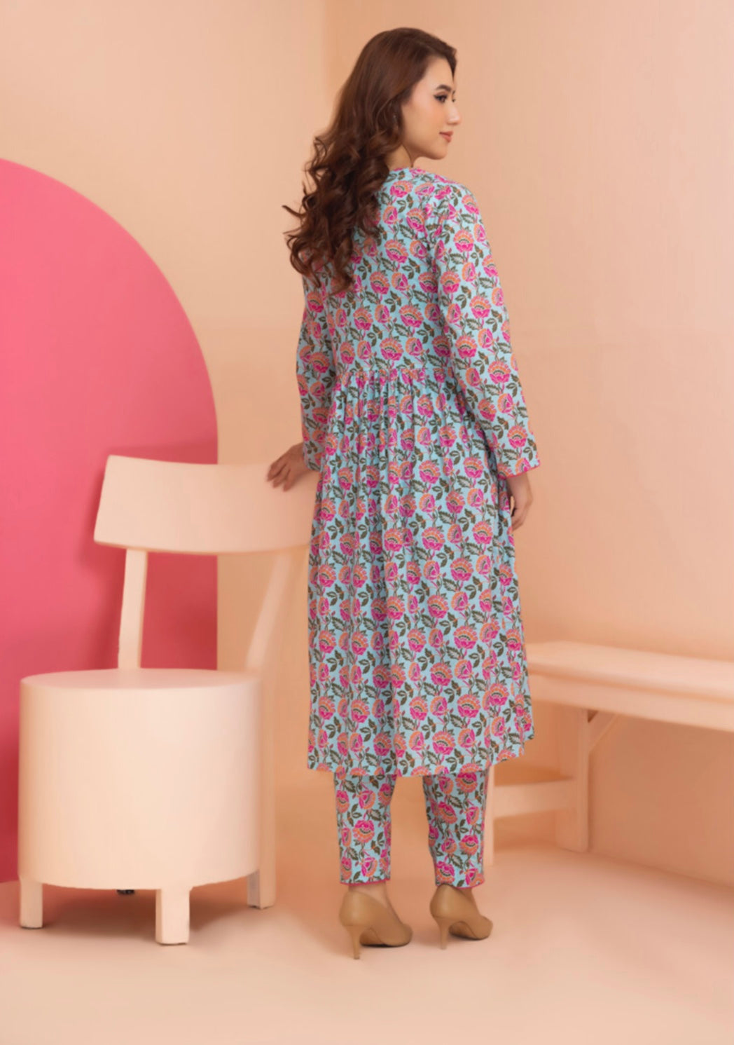 Identic Separates By Regalia Textiles Printed Linen Suits Unstitched 2 Piece RTPL-D-20 - Winter Collection