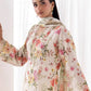 Printkari by NUR Embroidered Lawn 3 Piece Unstitch Dress - PN 20