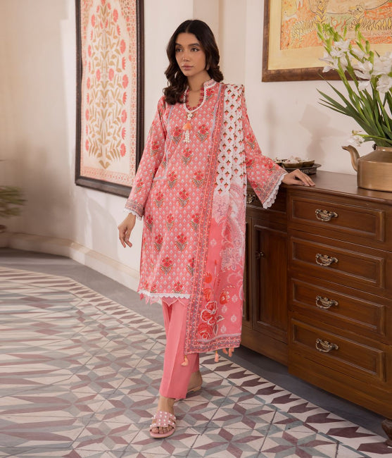 Zellbury Printed Lawn Unstitched 2 piece dress - WUS24X21001 Summer Collection