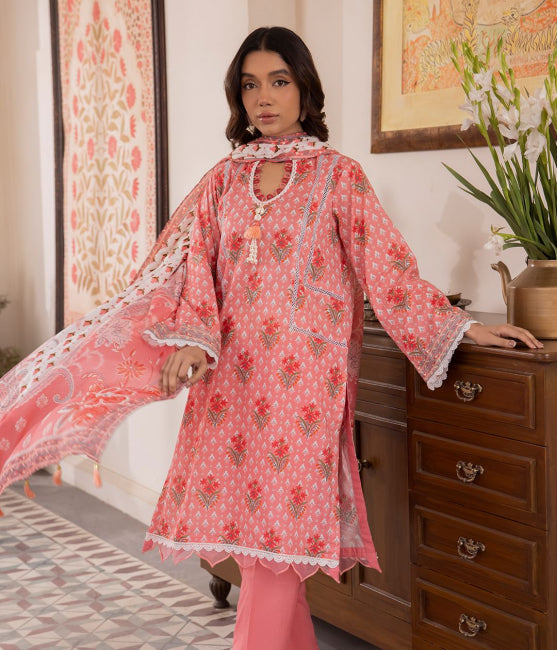 Zellbury Printed Lawn Unstitched 2 piece dress - WUS24X21001 Summer Collection