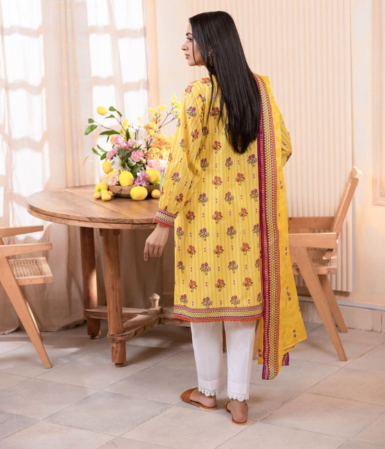 Zellbury Printed Lawn Unstitched 2 piece dress - WUS24X21002 Summer Collection