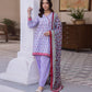 Zellbury Printed Lawn Unstitched 2 piece dress - WUS24X21003 Summer Collection