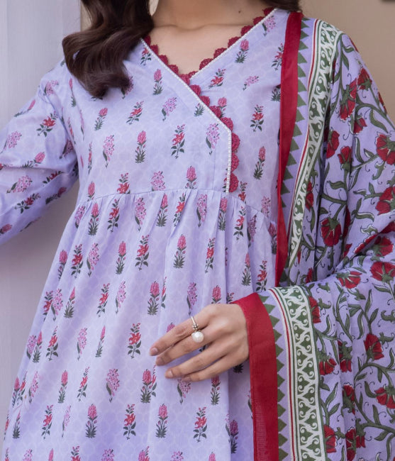 Zellbury Printed Lawn Unstitched 2 piece dress - WUS24X21003 Summer Collection