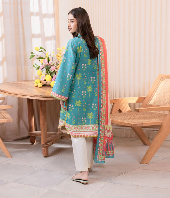 Zellbury Printed Lawn Unstitched 2 piece dress - WUS24X21005 Summer Collection
