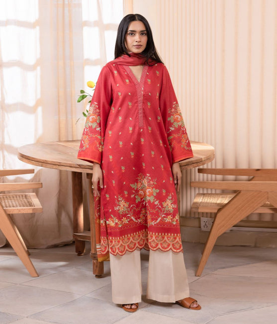 Zellbury Printed Lawn Unstitched 2 piece dress - WUS24X21006 Summer Collection