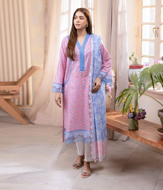 Zellbury Printed Lawn Unstitched 2 piece dress - WUS24X21009 Summer Collection