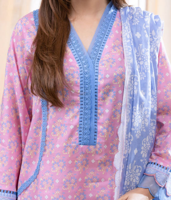 Zellbury Printed Lawn Unstitched 2 piece dress - WUS24X21009 Summer Collection