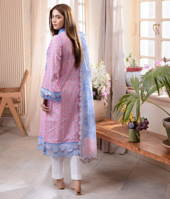 Zellbury Printed Lawn Unstitched 2 piece dress - WUS24X21009 Summer Collection