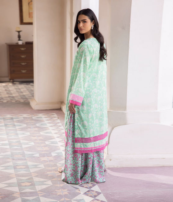 Zellbury Printed Lawn Unstitched 2 piece dress - WUS24X21039 Summer Collection