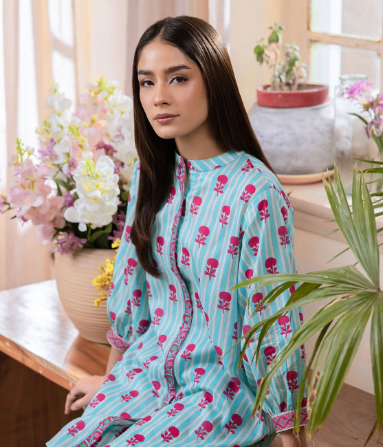 Zellbury Printed Lawn Unstitched 2 piece dress - WUS24X21041 Summer Collection
