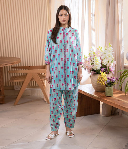 Zellbury Printed Lawn Unstitched 2 piece dress - WUS24X21041 Summer Collection