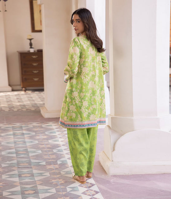 Zellbury Printed Lawn Unstitched 2 piece dress - WUS24X21042 Summer Collection