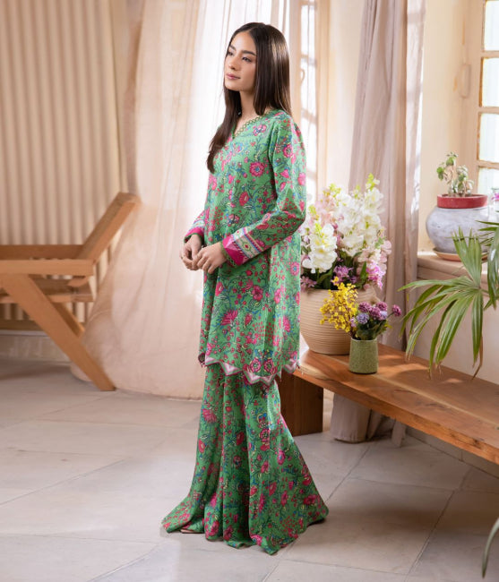 Zellbury Printed Lawn Unstitched 2 piece dress - WUS24X21043 Summer Collection
