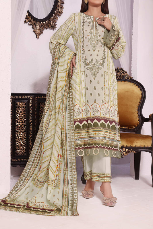 Misri by VS Textile Embroidered Lawn 3pc Unstitched Dress - D215