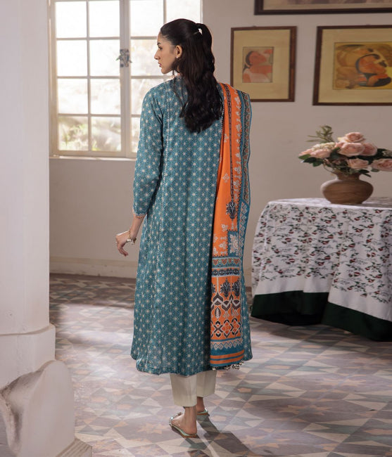 Zellbury Printed Lawn Unstitched 2 piece dress - WUS24X21601 Summer Collection