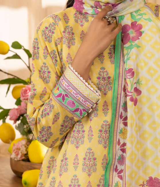 Zellbury Printed Lawn Unstitched 2 piece dress - WUS24X21618 Summer Collection