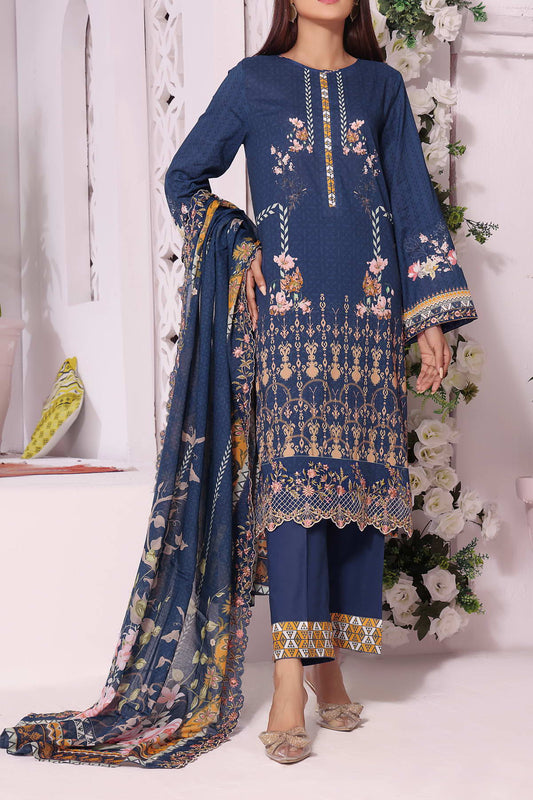 Misri by VS Textile Embroidered Lawn 3pc Unstitched Dress - D217