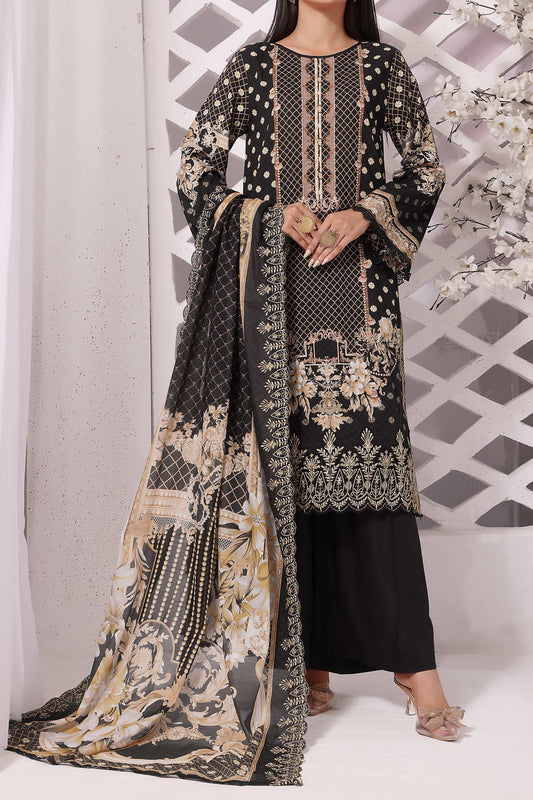 Misri by VS Textile Embroidered Lawn 3pc Unstitched Dress - D218