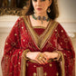 Asim Jofa Zari Sitara Embroidered Chiffon Georgette Unstitched 2 Piece Dress - AJZS 21