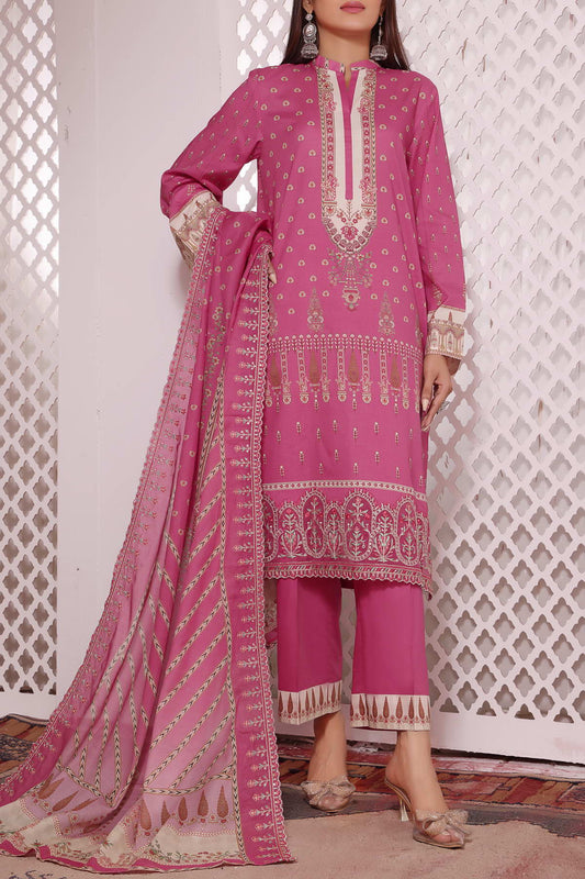 Misri by VS Textile Embroidered Lawn 3pc Unstitched Dress - D221