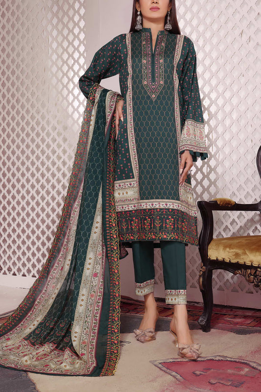 Misri by VS Textile Embroidered Lawn 3pc Unstitched Dress - D223