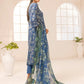Printkari by NUR Embroidered Lawn 3 Piece Unstitch Dress - PN 22
