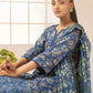 Printkari by NUR Embroidered Lawn 3 Piece Unstitch Dress - PN 22