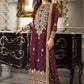 Asim Jofa Zari Sitara Embroidered Chiffon Georgette Unstitched 3 Piece Dress - AJZS 23